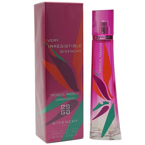 givenchy very irresistible summer tropical paradise|givenchy fragrance.